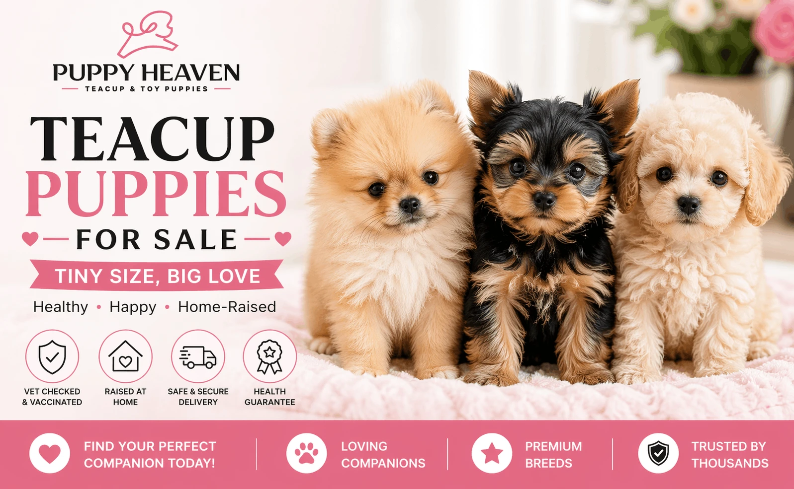 Teacup Puppies for Sale: Find Your Perfect Tiny Companion